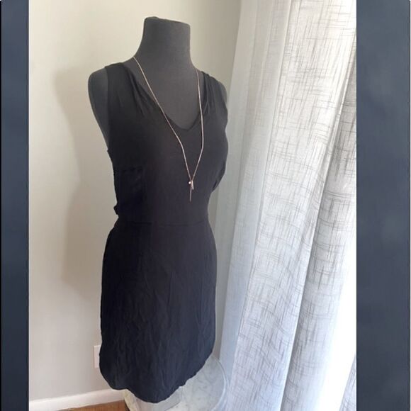 Chelsea28 Twist Back Little Black Dress size M - Picture 12 of 13